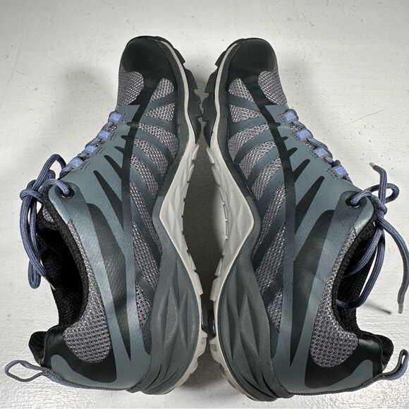 Merrell Shoes Womens 9 Trail Running QForm2 J41316 Sneakers Black Blue - Picture 6 of 10